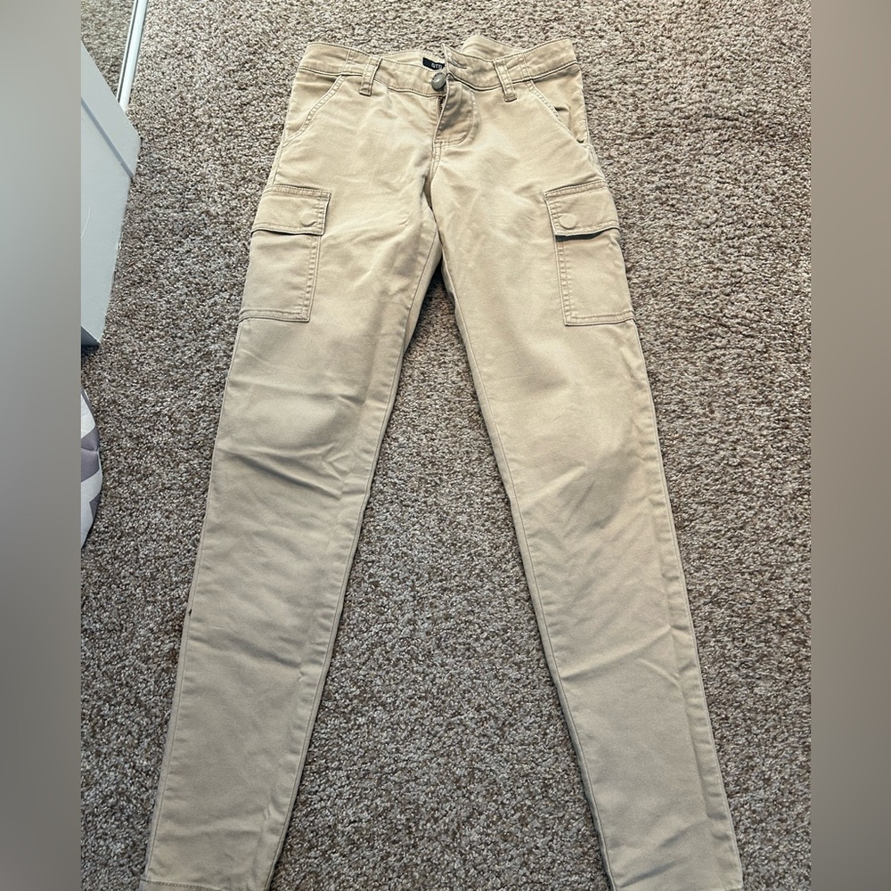 Skinny khaki cargos STA blue size 25